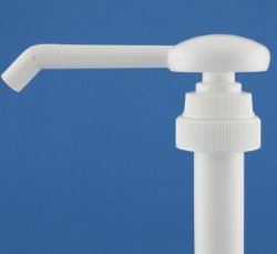 38mm 400 White Dispenser with White Closure, antidrip valve and 30ml Output